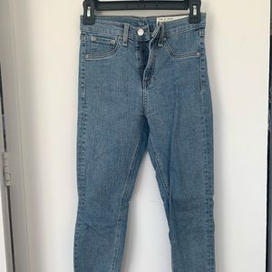Light wash Rag & Bone skinny jeans